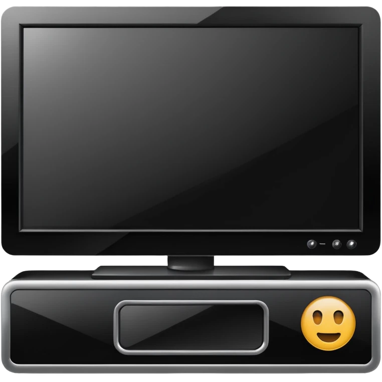 Flat tv emoji