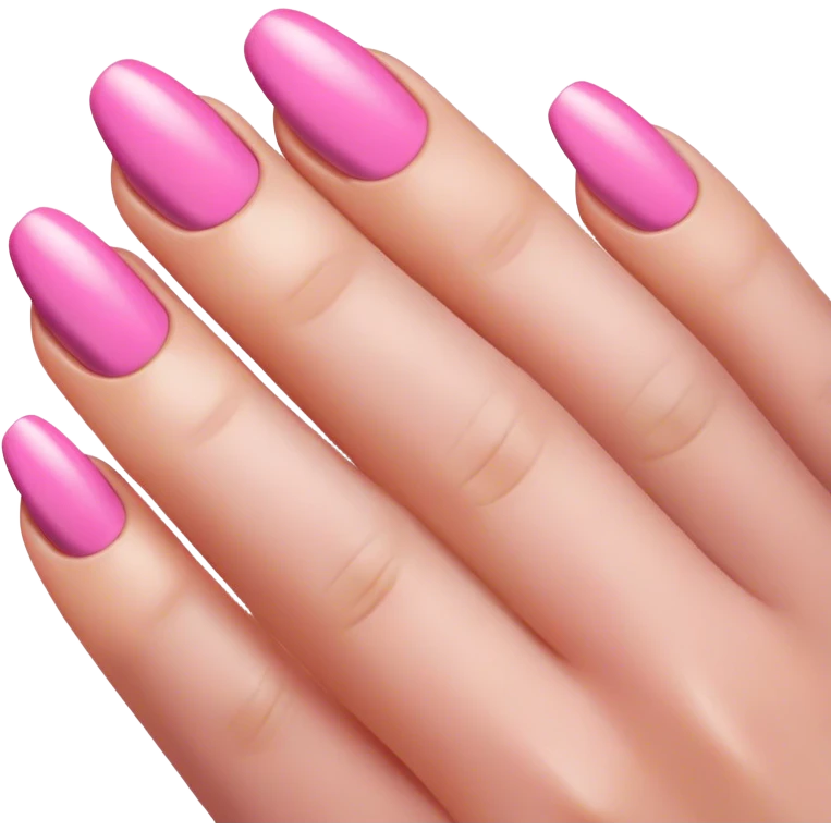 Pink nails emoji