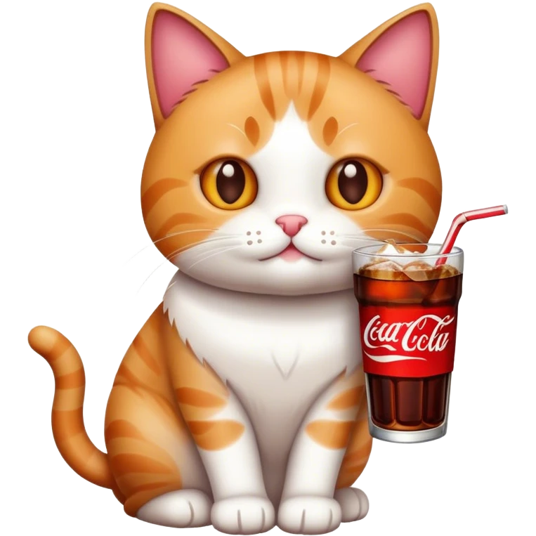 CAT with Cola  emoji