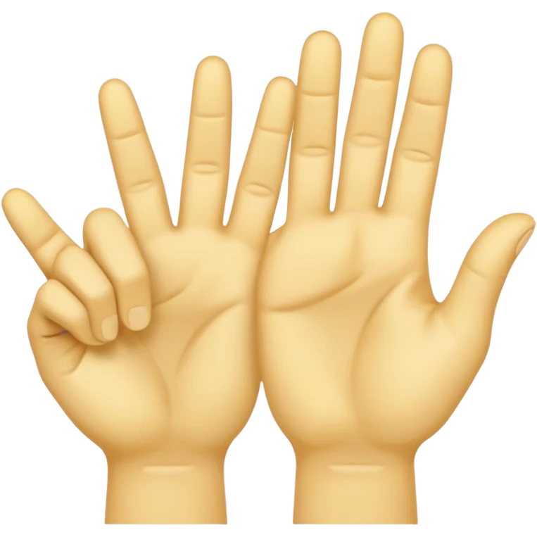 Yvl handsign yellow  emoji