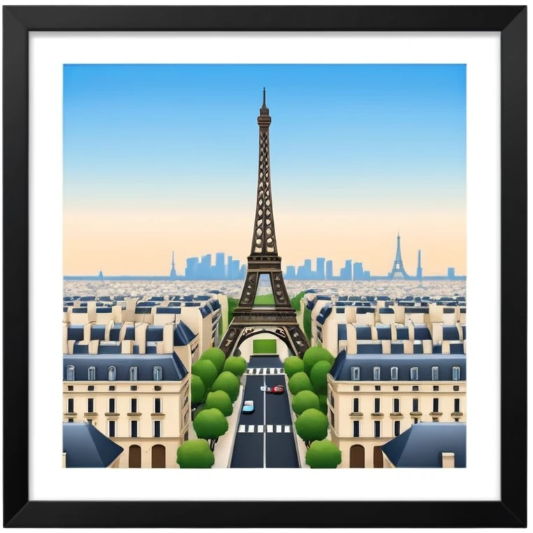 Paris France emoji