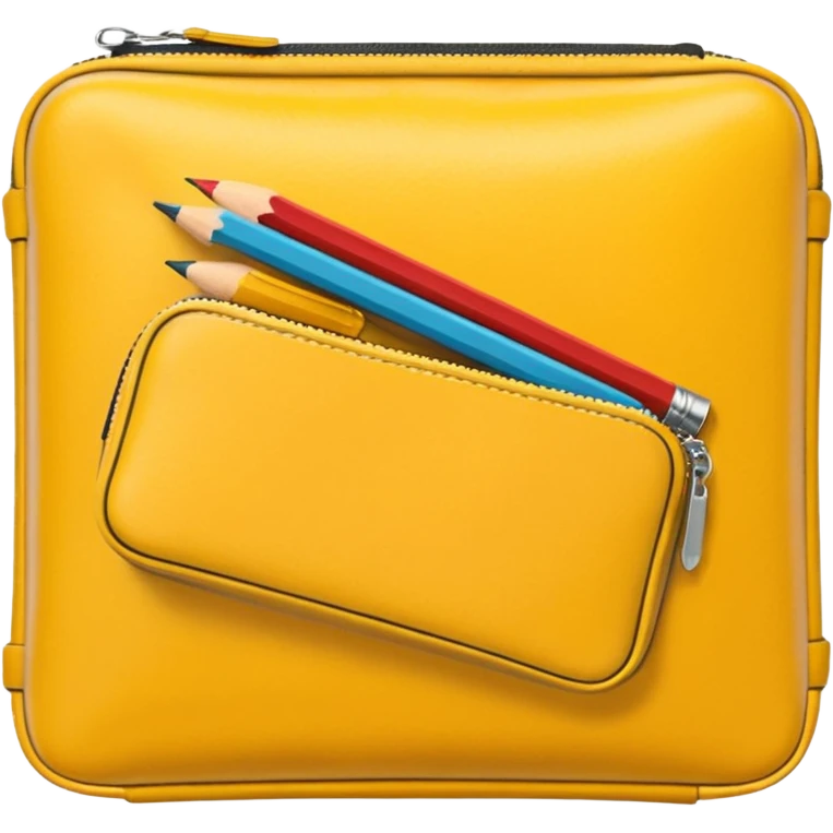 yellow Pencil Case emoji