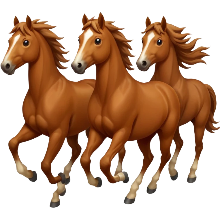cavalos emoji