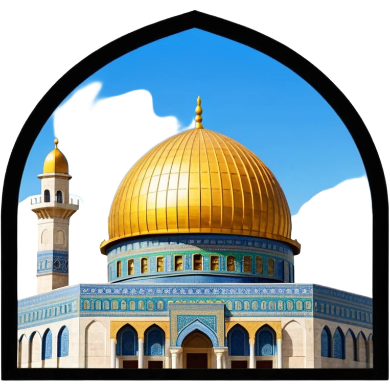 Dome of the rock, Palestine emoji