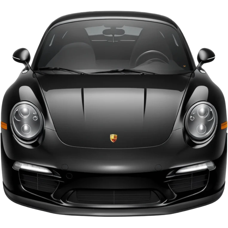 porsche black emoji