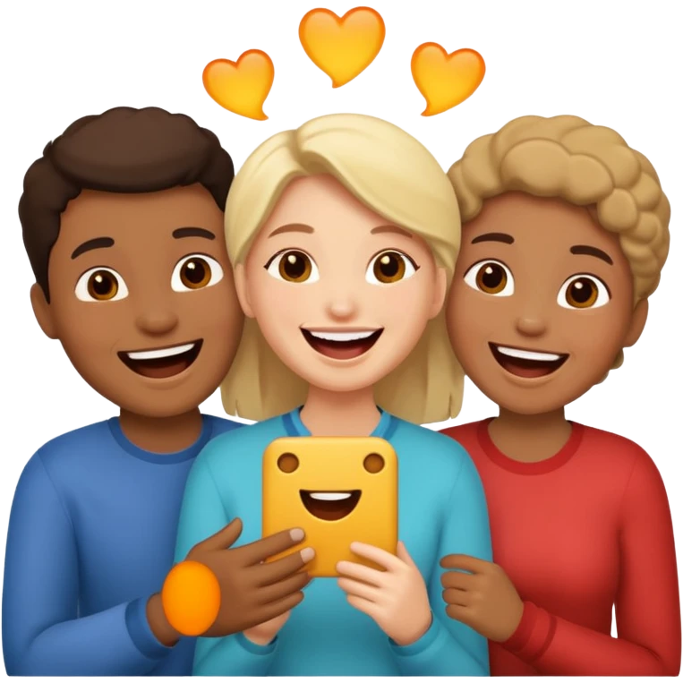 Three people emoji