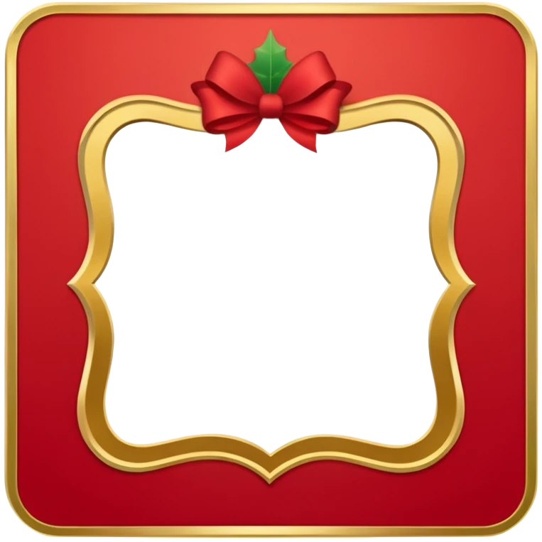 red greeting card emoji