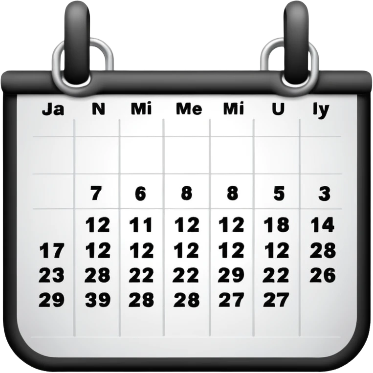 January emoji