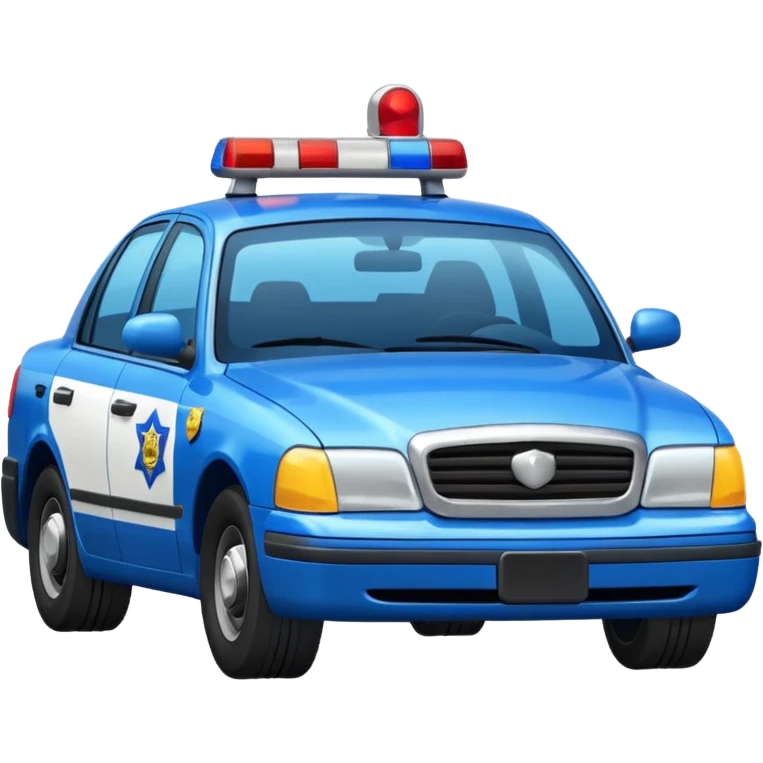 police car emoji