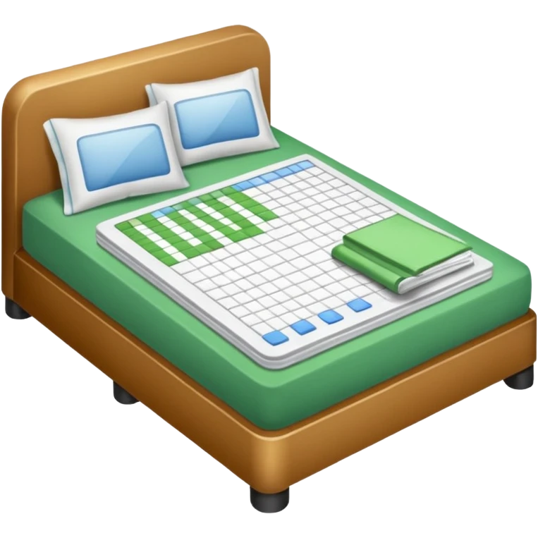 spreadsheets and bedsheets emoji