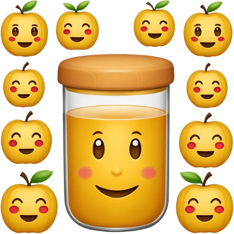 Сгенерируй эмодзи сердечко лимоновое с блестками emoji