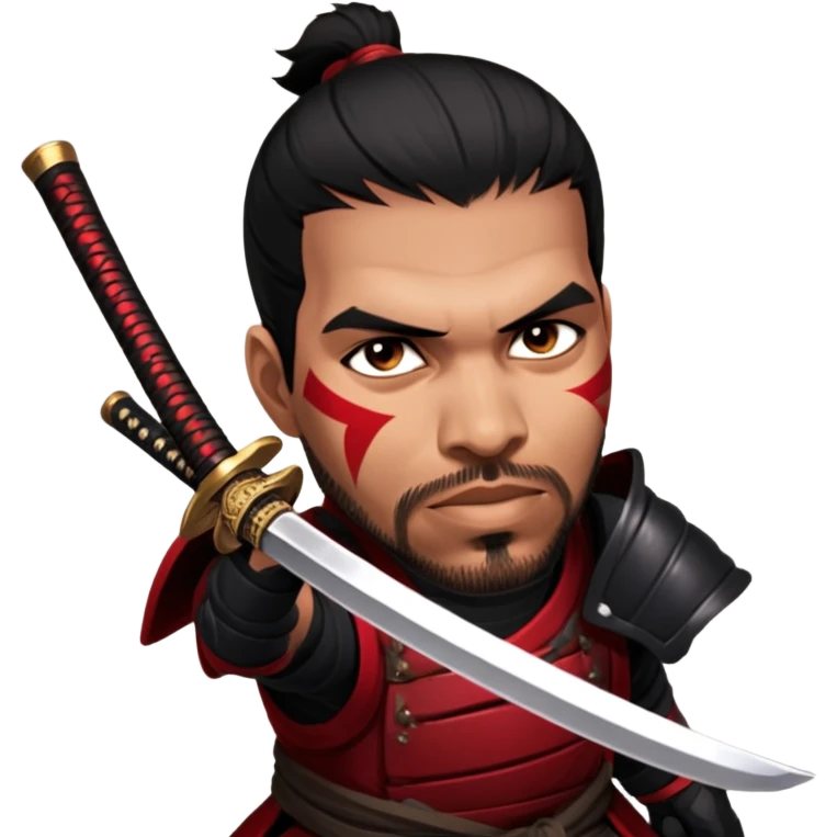 Fierce Samurai emoji