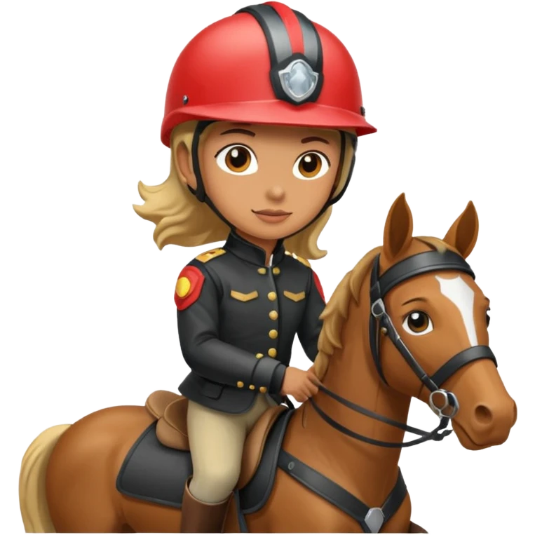 horse riding emoji