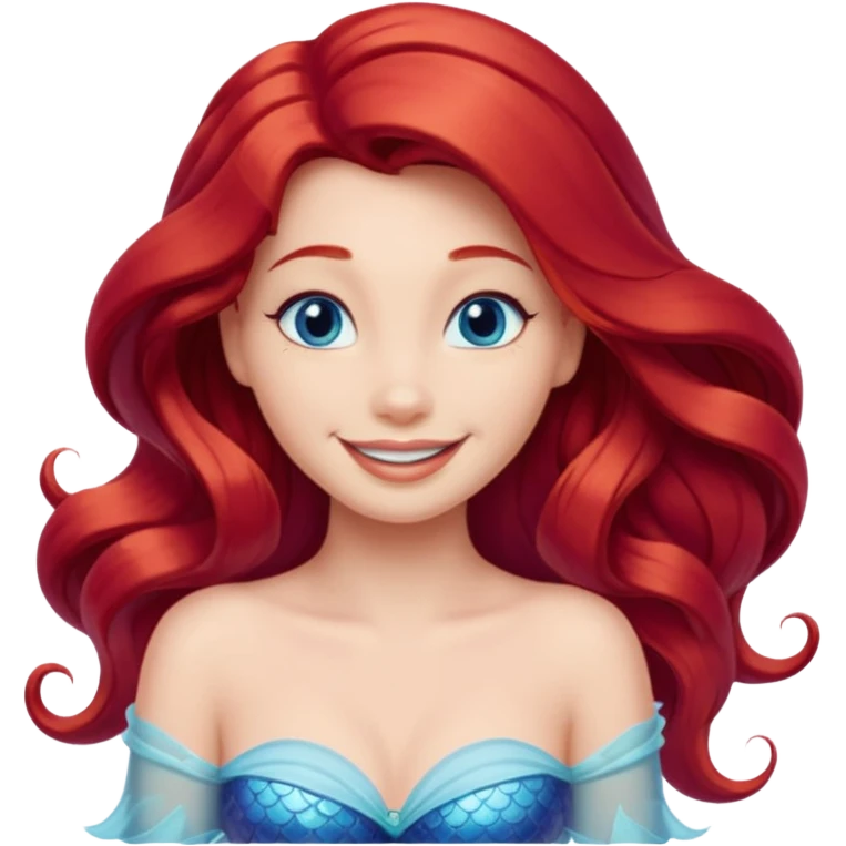 ariel the little mermaid emoji