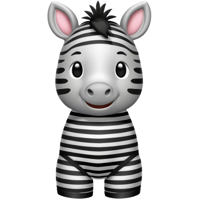 So zebra in underwear emoji