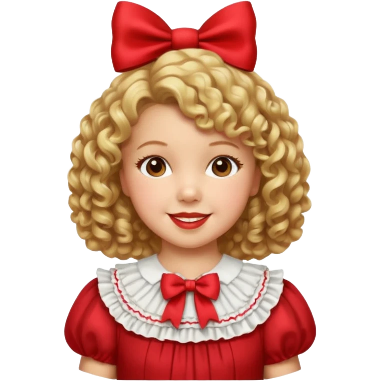Shirley Temple emoji