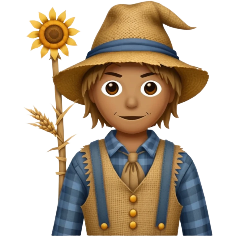 scarecrow emoji