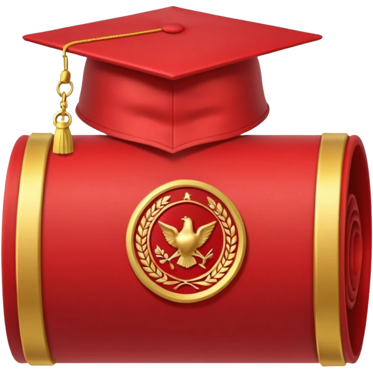 red diploma  emoji