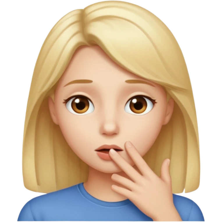 whispering person emoji