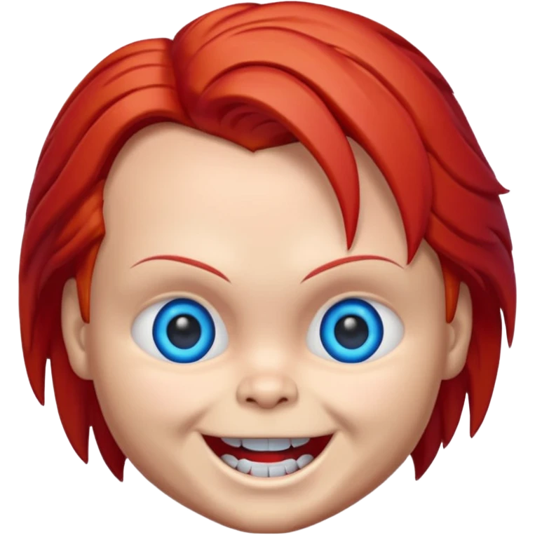 Un emojin de chuky emoji