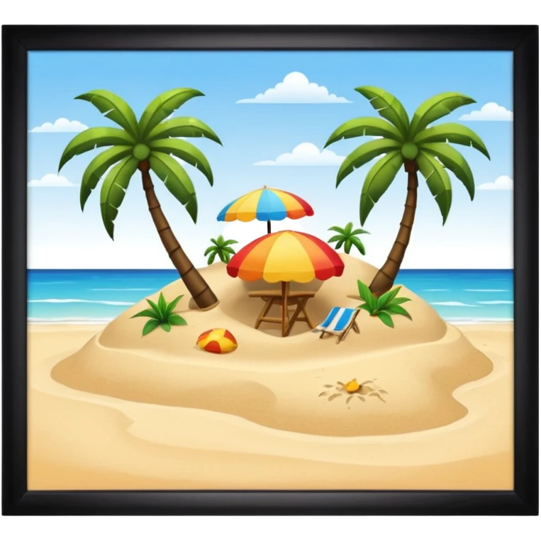 Deserted Island emoji