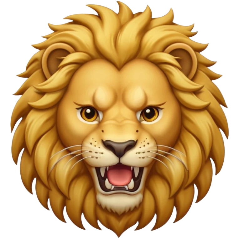 A loaring lion emoji for insta bio emoji | AI Emoji Generator