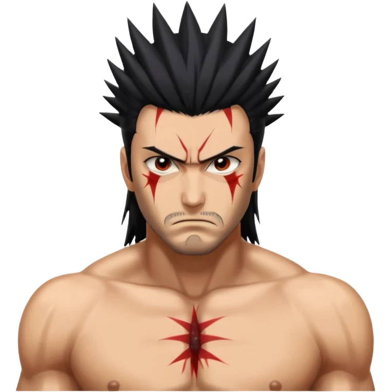 Kenpachi from bleach  emoji