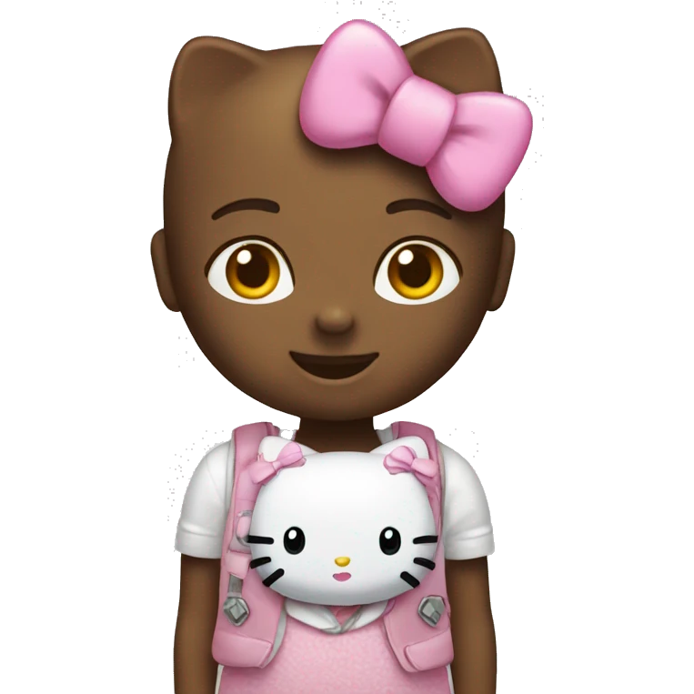Hello kitty emoji