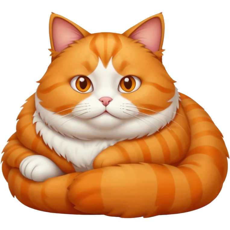 Fat cat emoji