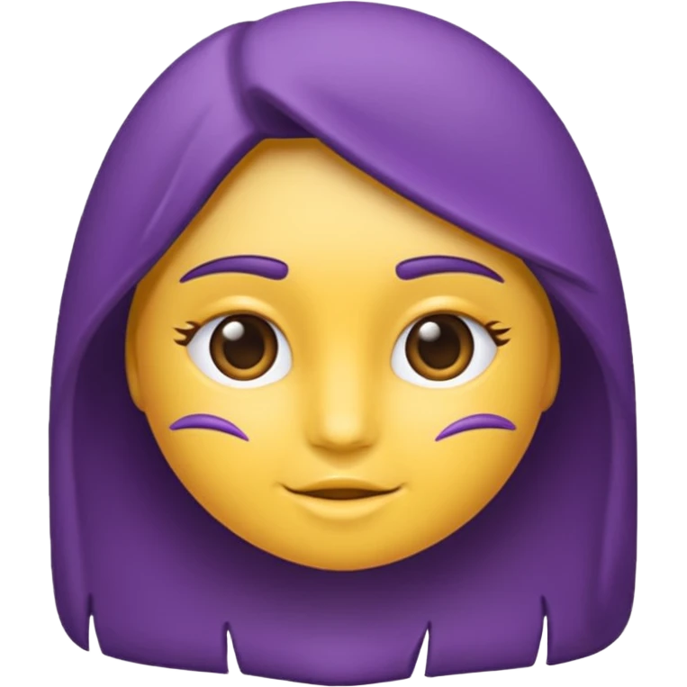Голубая акула кусает аметист emoji