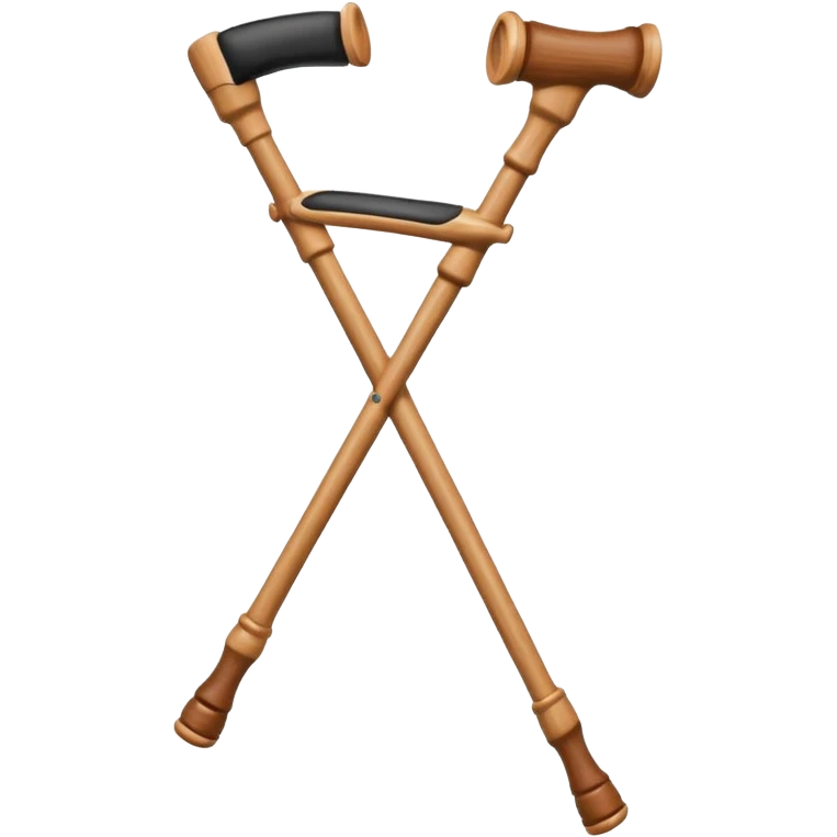 one crutch emoji