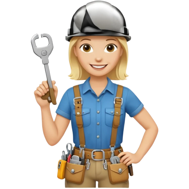 blonde locksmith emoji