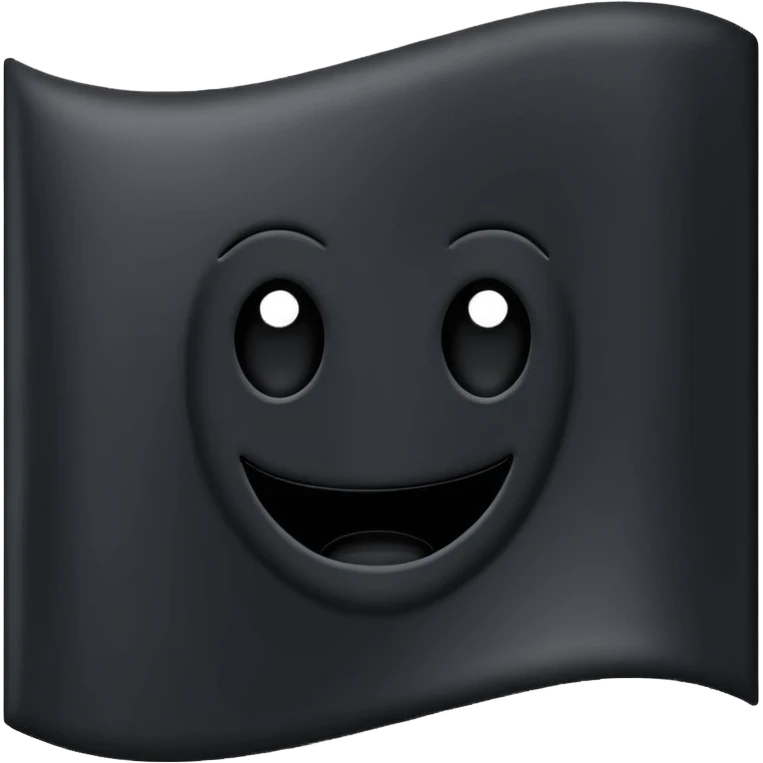 Black flag emoji