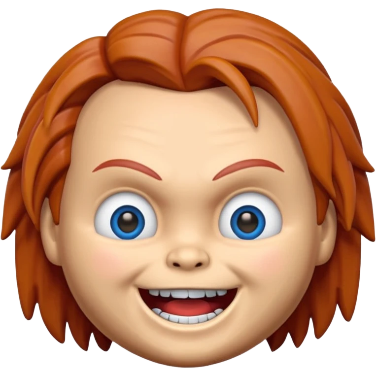 Un emojin de chuky emoji