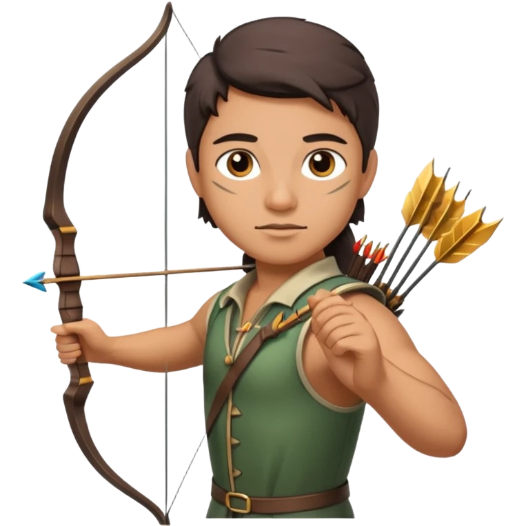 archer bow emoji