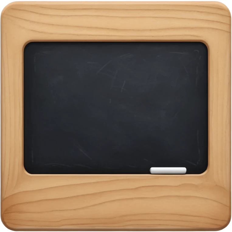 chalk board emoji