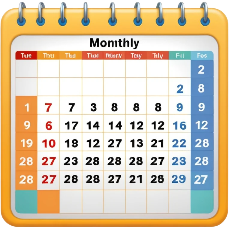 calender] emoji