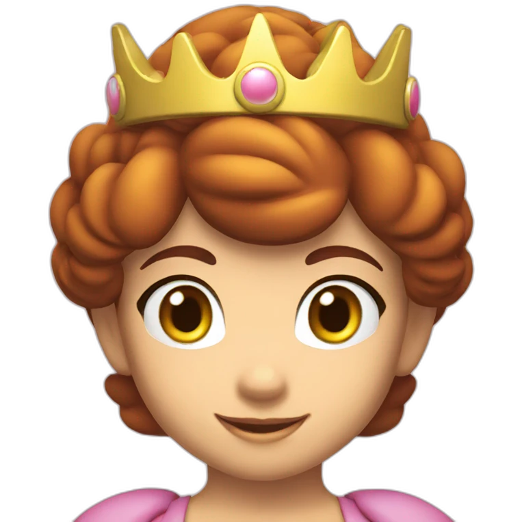 Princess daisy from super Mario  emoji