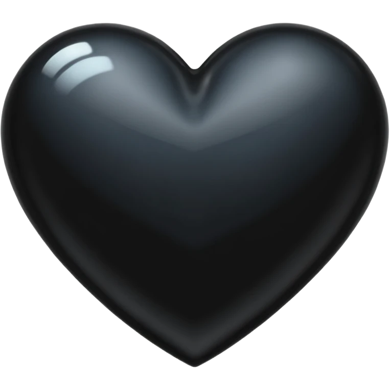 Corazón  negro emoji