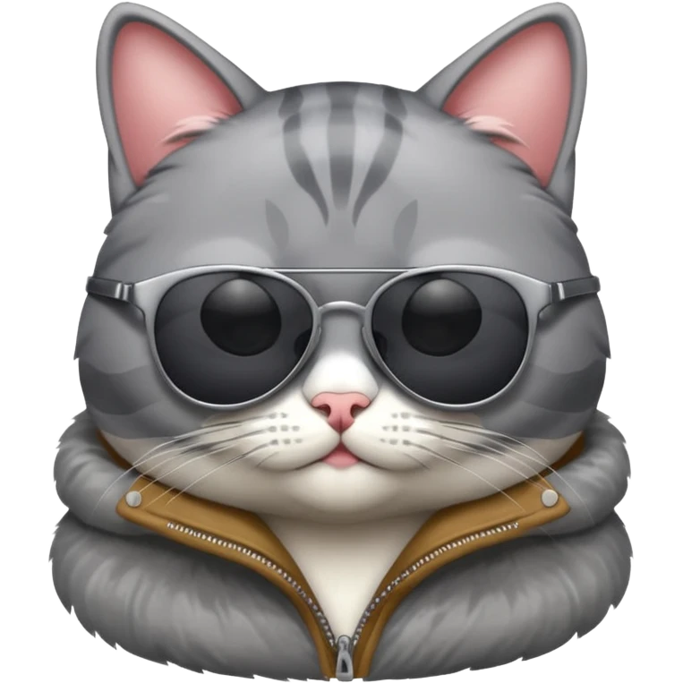 Cat wearing sunglasses emoji