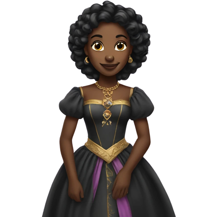 Black princess  emoji