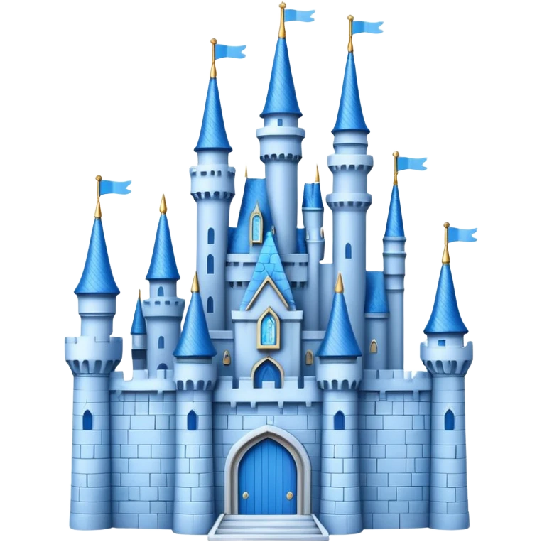 Disney Castle 3d with texture emoji