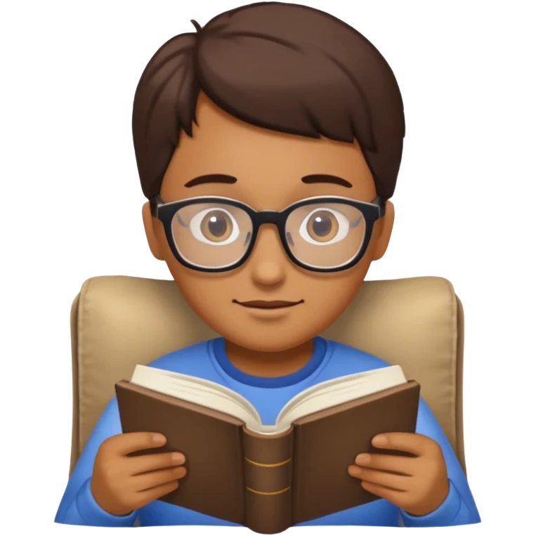 Book worm emoji