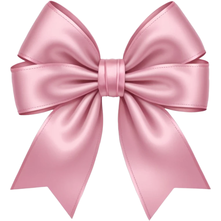 light pink bow on light pink bow emoji