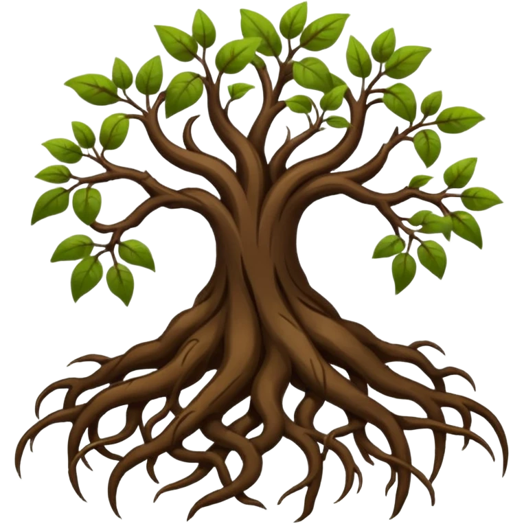 Plant roots emoji