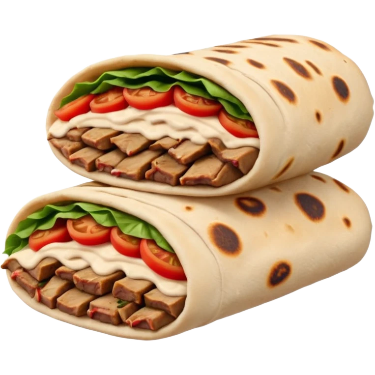 one shawarma emoji