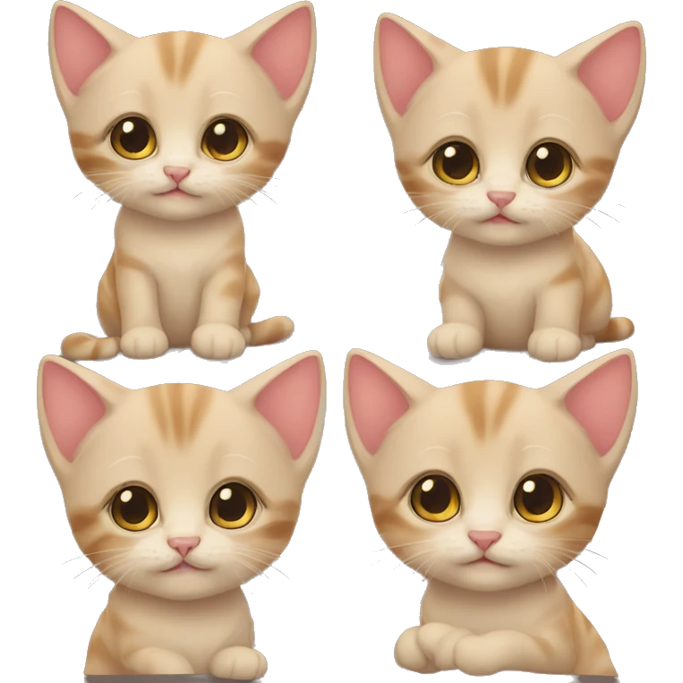 Cute Kittens emoji