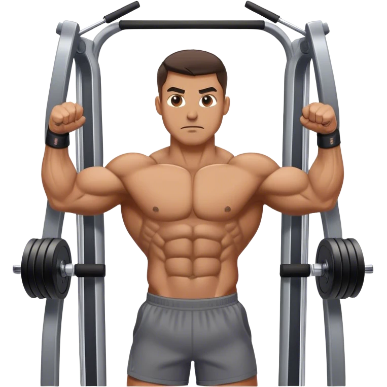 guy cable-crossover gym emoji