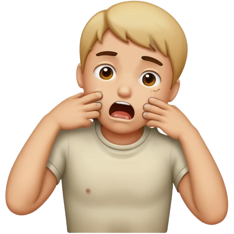 Chocking yourself  emoji