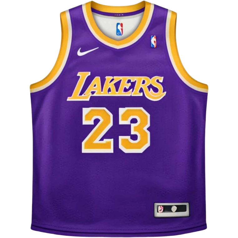 los angeles lakers jersey emoji